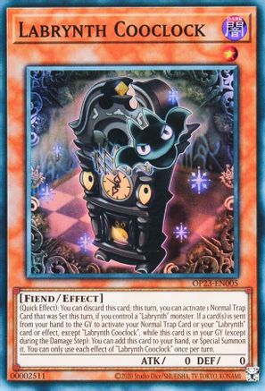 Labrynth Cooclock [OP23-EN005] Super Rare - Trinity Hobby