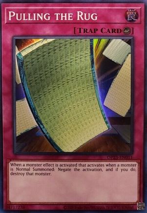 Pulling the Rug [OP23-EN011] Super Rare - Trinity Hobby