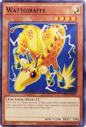 Wattgiraffe [OP23-EN015] Common - Trinity Hobby