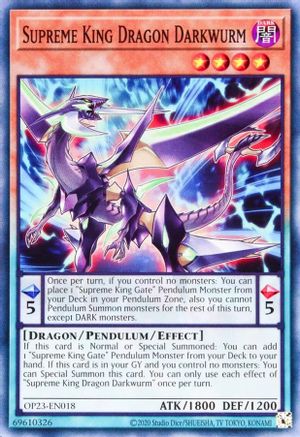 Supreme King Dragon Darkwurm [OP23-EN018] Common - Trinity Hobby