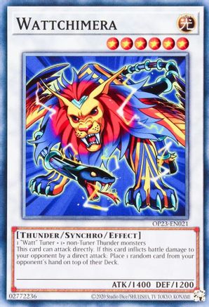 Wattchimera [OP23-EN021] Common - Trinity Hobby