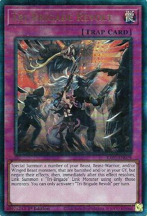 Tri-Brigade Revolt [RA01-EN079] Prismatic Ultimate Rare - Trinity Hobby