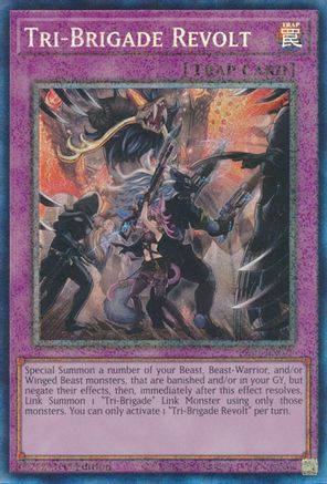 Tri-Brigade Revolt [RA01-EN079] Prismatic Collector's Rare - Trinity Hobby