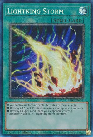Lightning Storm [RA01-EN061] Prismatic Collector's Rare - Trinity Hobby