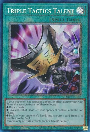 Triple Tactics Talent [RA01-EN063] Prismatic Collector's Rare - Trinity Hobby