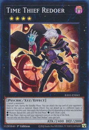Time Thief Redoer [RA01-EN041] Super Rare - Trinity Hobby