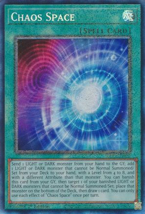 Chaos Space [RA01-EN065] Prismatic Collector's Rare - Trinity Hobby