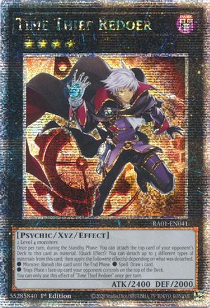 Time Thief Redoer [RA01-EN041] Quarter Century Secret Rare - Trinity Hobby