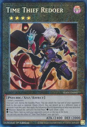 Time Thief Redoer [RA01-EN041] Prismatic Collector's Rare - Trinity Hobby
