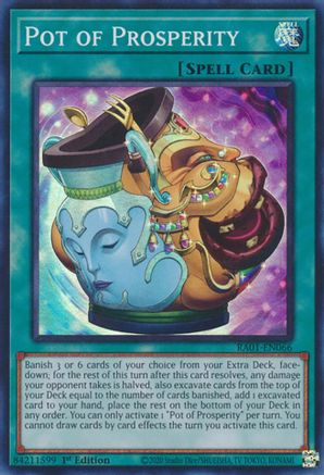 Pot of Prosperity [RA01-EN066] Super Rare - Trinity Hobby