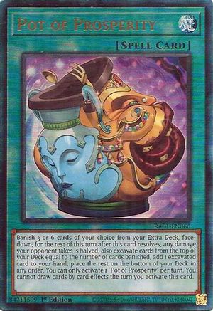 Pot of Prosperity [RA01-EN066] Prismatic Ultimate Rare - Trinity Hobby