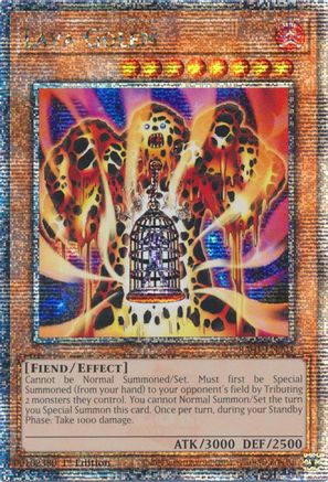 Lava Golem [RA01-EN001] Quarter Century Secret Rare - Trinity Hobby
