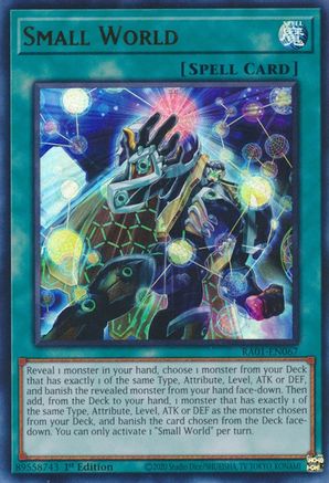 Small World [RA01-EN067] Ultra Rare - Trinity Hobby