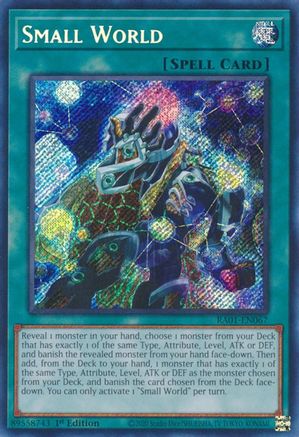 Small World [RA01-EN067] Secret Rare - Trinity Hobby