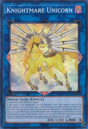 Knightmare Unicorn [RA01-EN043] Super Rare - Trinity Hobby