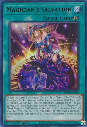 Magician's Salvation [RA01-EN068] Ultra Rare - Trinity Hobby