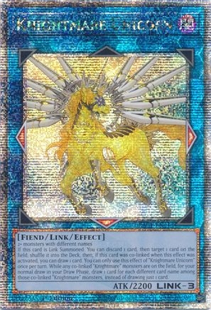 Knightmare Unicorn [RA01-EN043] Quarter Century Secret Rare - Trinity Hobby