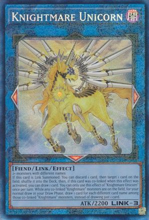 Knightmare Unicorn [RA01-EN043] Prismatic Collector's Rare - Trinity Hobby