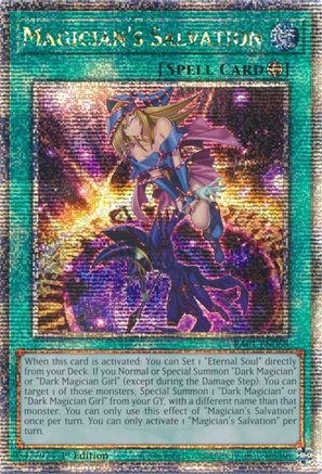 Magician's Salvation [RA01-EN068] Quarter Century Secret Rare - Trinity Hobby