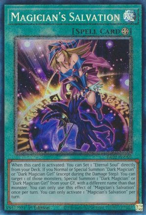 Magician's Salvation [RA01-EN068] Prismatic Collector's Rare - Trinity Hobby