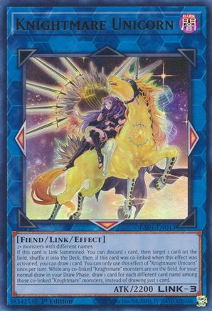 Knightmare Unicorn (Alternate Art) [RA01-EN043] Ultra Rare - Trinity Hobby