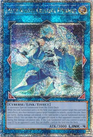 Mekk-Knight Crusadia Avramax [RA01-EN044] Quarter Century Secret Rare - Trinity Hobby