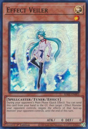 Effect Veiler [RA01-EN003] Super Rare - Trinity Hobby