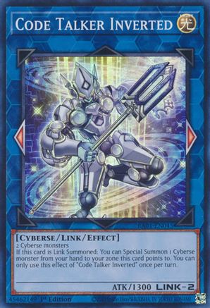 Code Talker Inverted [RA01-EN045] Super Rare - Trinity Hobby