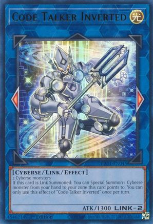 Code Talker Inverted [RA01-EN045] Ultra Rare - Trinity Hobby