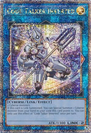 Code Talker Inverted [RA01-EN045] Quarter Century Secret Rare - Trinity Hobby