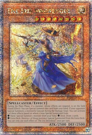 The Iris Swordsoul [RA01-EN023] Quarter Century Secret Rare - Trinity Hobby