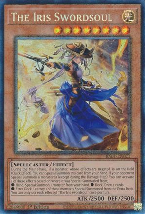 The Iris Swordsoul [RA01-EN023] Prismatic Collector's Rare - Trinity Hobby