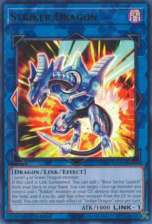 Striker Dragon [RA01-EN046] Ultra Rare - Trinity Hobby
