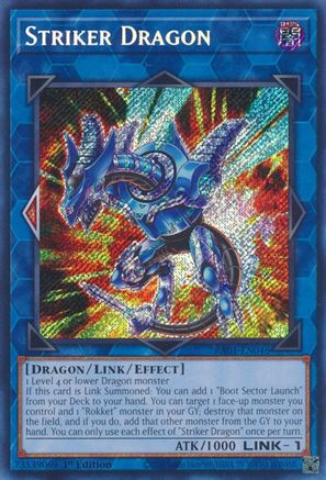 Striker Dragon [RA01-EN046] Secret Rare - Trinity Hobby