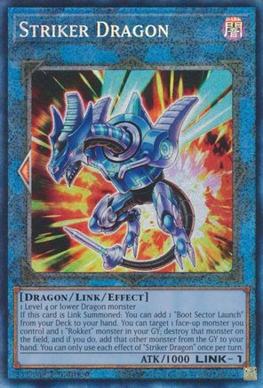 Striker Dragon [RA01-EN046] Prismatic Collector's Rare - Trinity Hobby