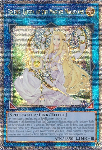 Sélène, reine des maîtres magiciens [RA01-EN047] Quarter Century Secret Rare 