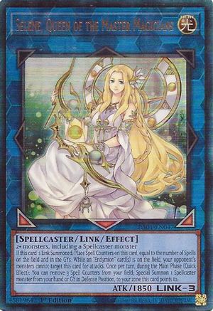 Selene, Queen of the Master Magicians [RA01-EN047] Prismatic Ultimate Rare - Trinity Hobby