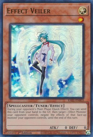 Effect Veiler [RA01-EN003] Ultra Rare - Trinity Hobby