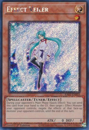 Effect Veiler [RA01-EN003] Platinum Secret Rare - Trinity Hobby