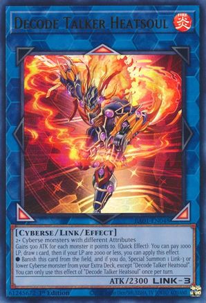 Decode Talker Heatsoul [RA01-EN048] Ultra Rare - Trinity Hobby