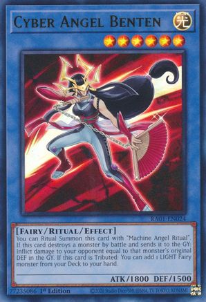 Cyber Angel Benten [RA01-EN024] Ultra Rare - Trinity Hobby
