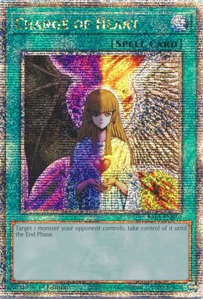 Change of Heart [RA01-EN050] Quarter Century Secret Rare - Trinity Hobby