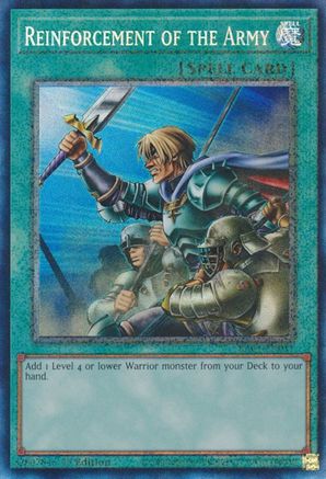 Reinforcement of the Army [RA01-EN051] Prismatic Collector's Rare - Trinity Hobby