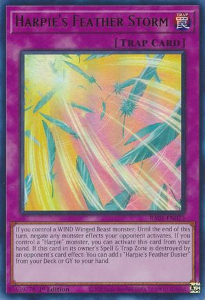 Harpie's Feather Storm [RA01-EN073] Ultra Rare - Trinity Hobby