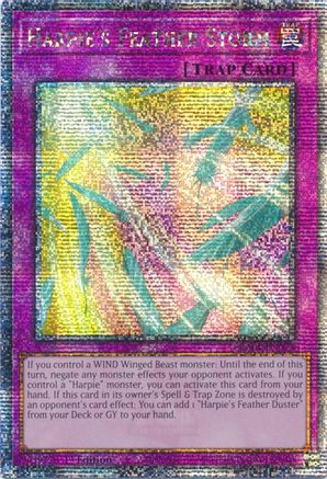 Harpie's Feather Storm [RA01-EN073] Quarter Century Secret Rare - Trinity Hobby
