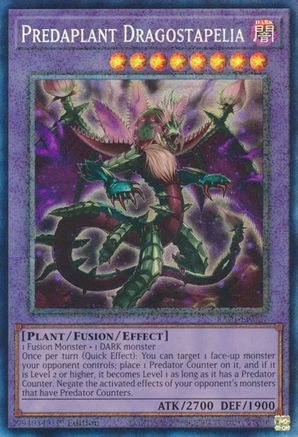 Predaplant Dragostapelia [RA01-EN027] Prismatic Collector's Rare - Trinity Hobby