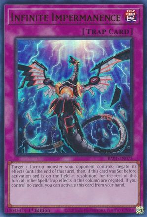 Infinite Impermanence [RA01-EN075] Ultra Rare - Trinity Hobby
