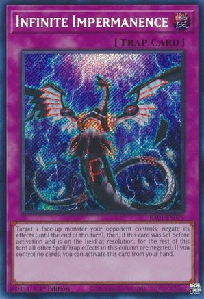 Infinite Impermanence [RA01-EN075] Secret Rare - Trinity Hobby