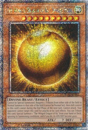 The Winged Dragon of Ra - Sphere Mode [RA01-EN007] Quarter Century Secret Rare - Trinity Hobby