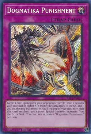Dogmatika Punishment [RA01-EN076] Secret Rare - Trinity Hobby